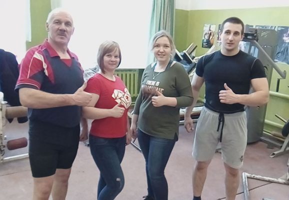 В поселке Добрунь Брянской области прошли зимние спортивные сельские игры