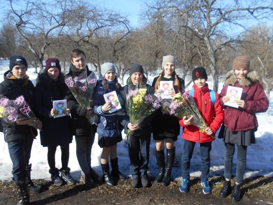 В Жуковском районе Брянской области прошла акция «С праздником весны!»
