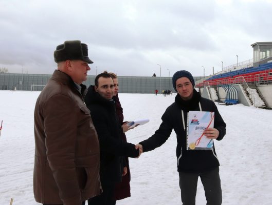 В брянском Трубчевске прошло первенство района по лыжным гонкам среди школьников и студентов