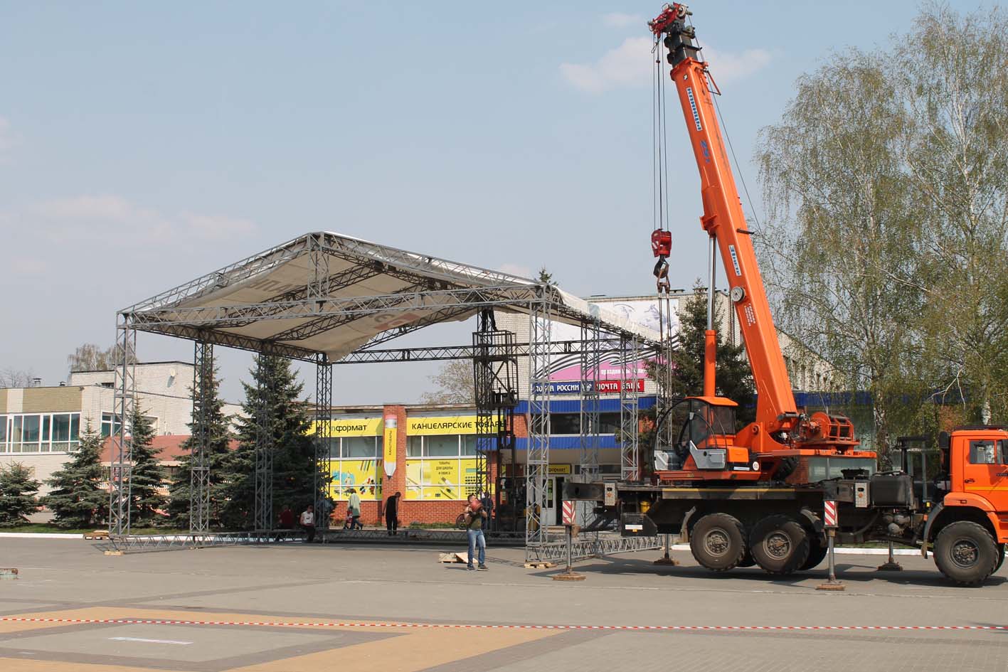 Карачев готовится к праздникам