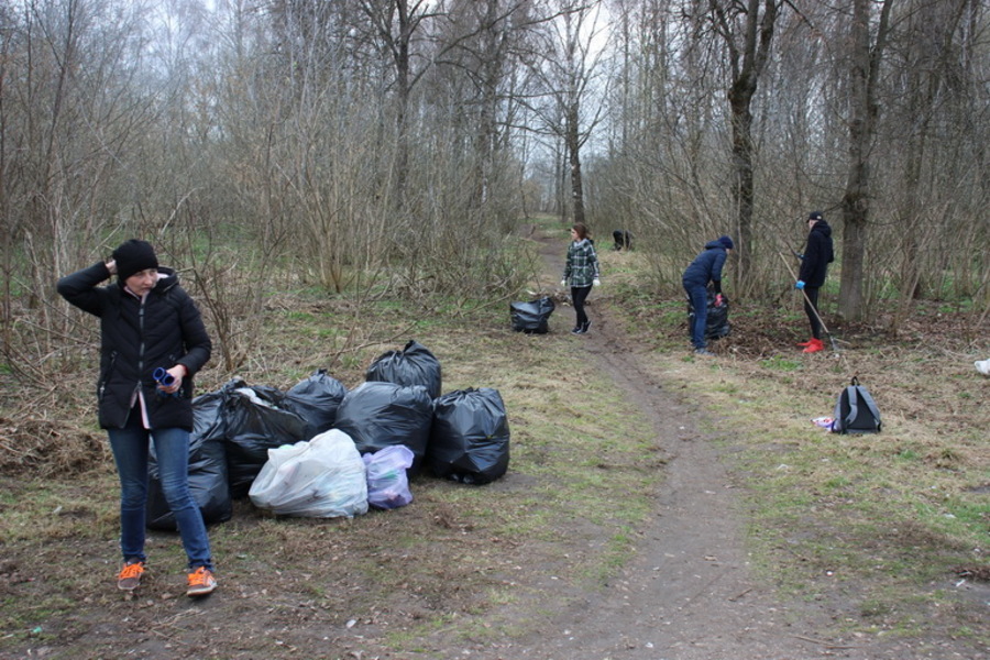 Районный субботник в Почепе