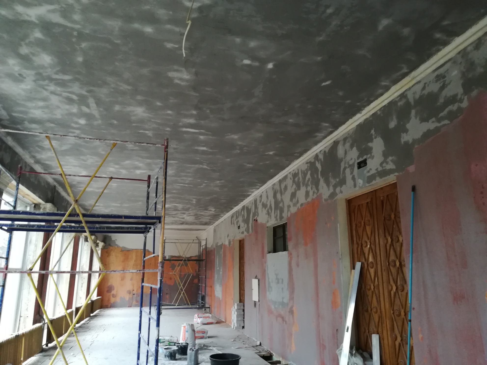 Идет капитальный ремонт здания ДК БМЗ