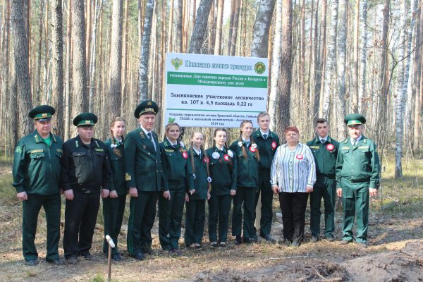 Лесоводы  России и Беларуси дали старт открытию лесокультурного периода
