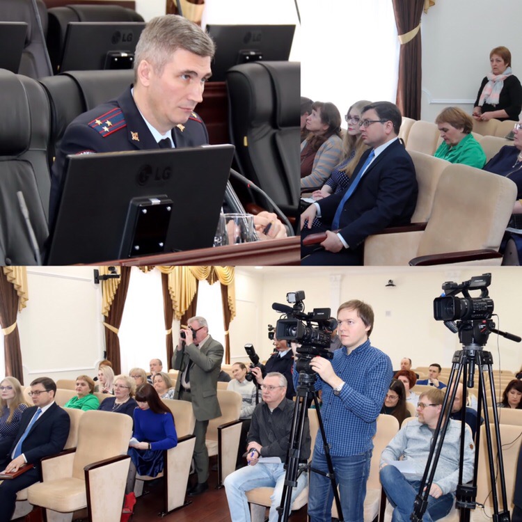 Пресс-конференция начальника УМВД  России по Брянской области