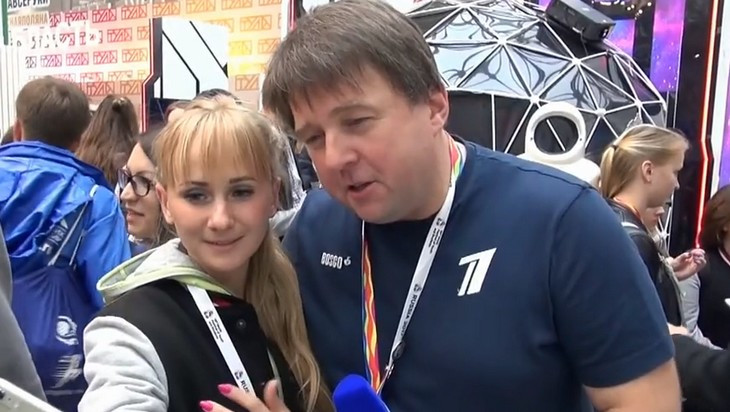 Корреспонденту первого телеканала Антону Верницкому понравились брянские сыры