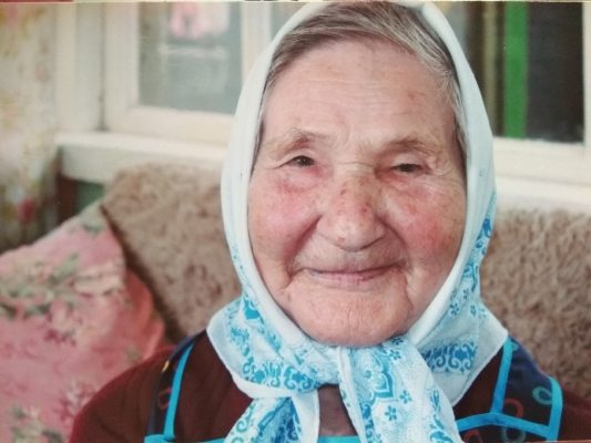 Жительница Ржаницы Брянской области празднует 100-летний юбилей