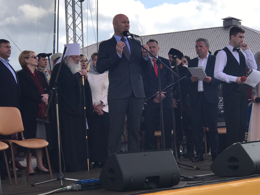 Александр Коробко, заместитель губернатора Брянской области, принял участие в фестивале православной культуры