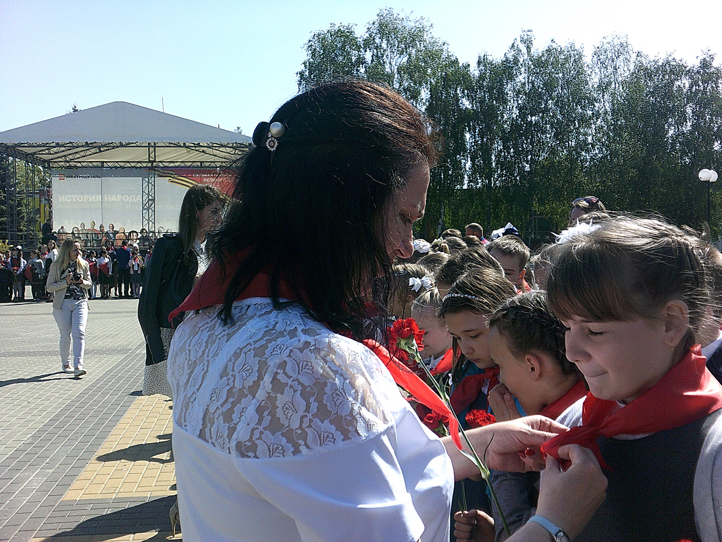 360 школьников  из брянского Карачева стали членами Союза подростковых детских организаций Карачевского района