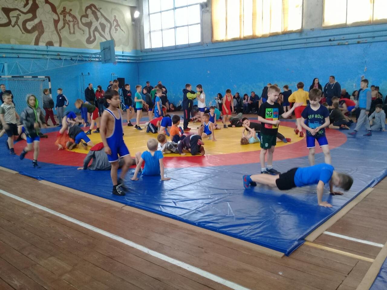 Турнир по вольной борьбе в Карачеве Брянской области