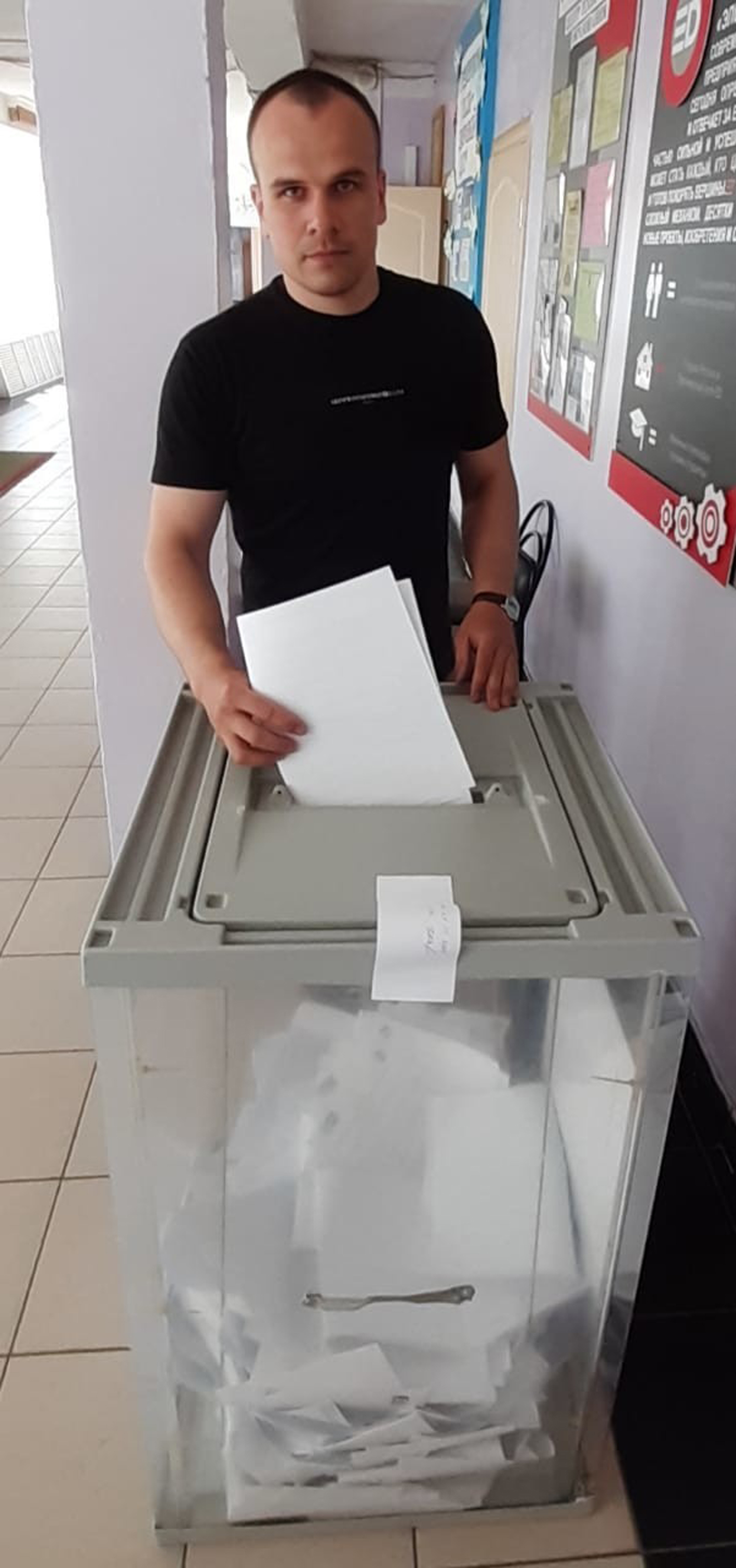 В Карачеве продолжают голосовать