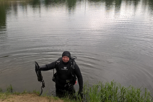 В брянской Гордеевке идет подготовка пляжа для отдыха жителей