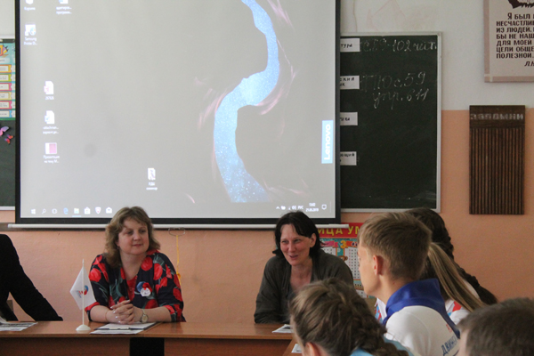 Горьковцы встречают гостью из Москвы