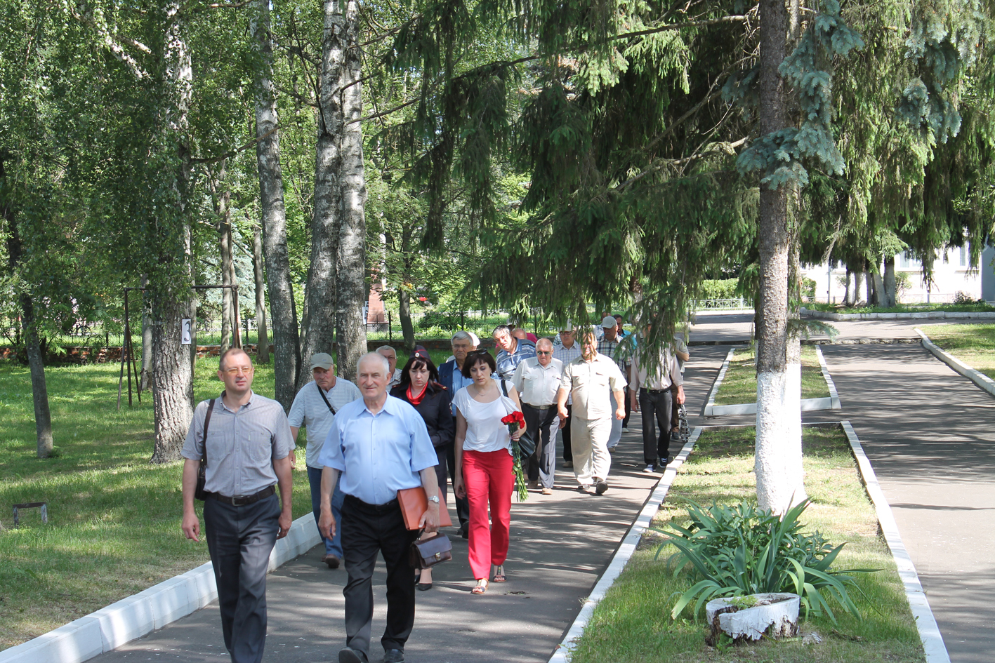 Карачевскую районную библиотеку посетили ветераны МВД Дятьковского района