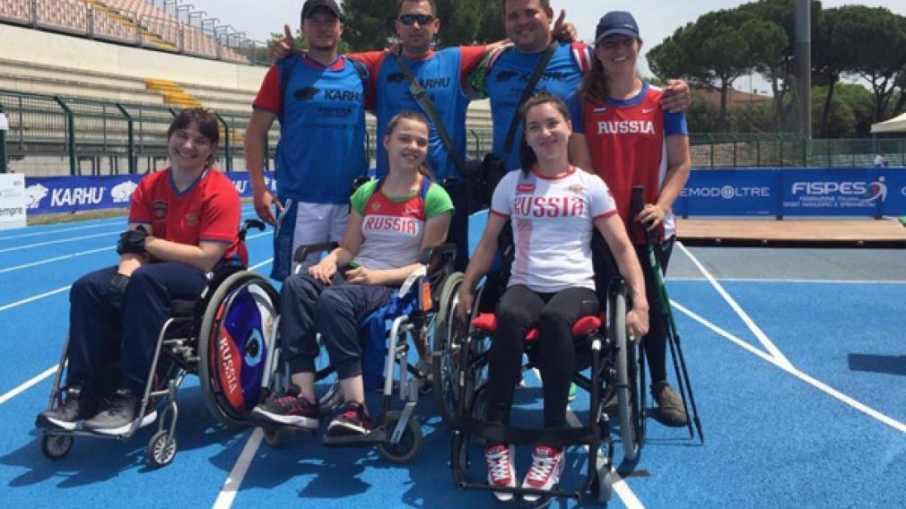 Паралимпийцы из Брянска успешно выступили на легкоатлетическом турнире в Италии