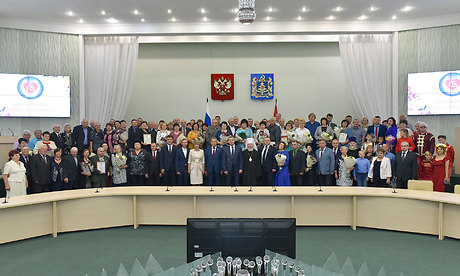 8 июля в Брянске состоялась церемония награждения медалью «За любовь и верность»