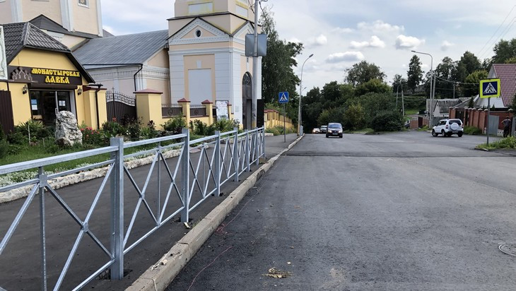 В Брянске на улице Арсенальной отремонтировали дорогу