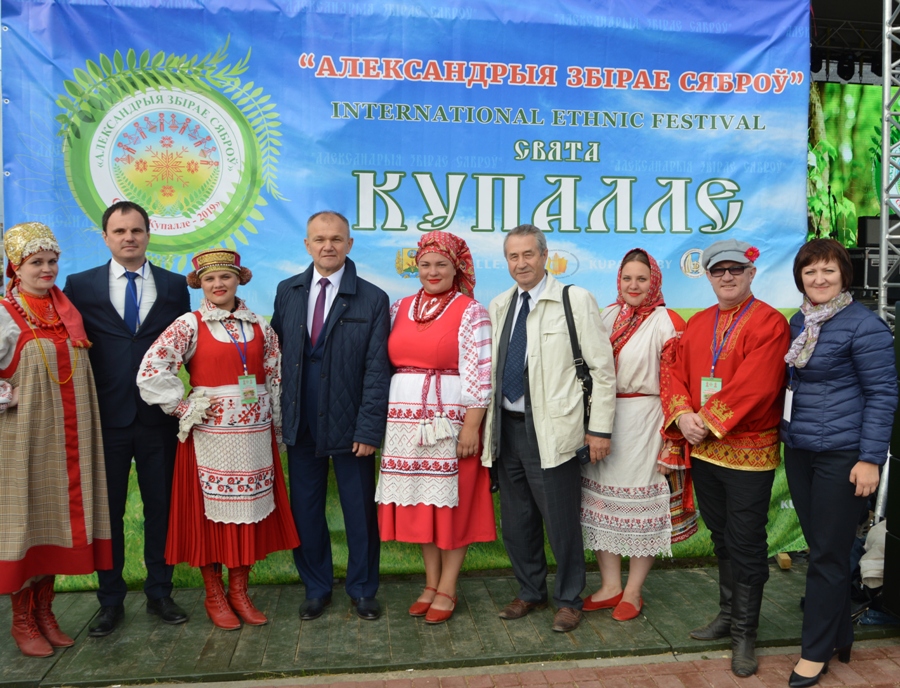 Брянская делегация приняла участие в республиканском празднике  в Белоруссиии