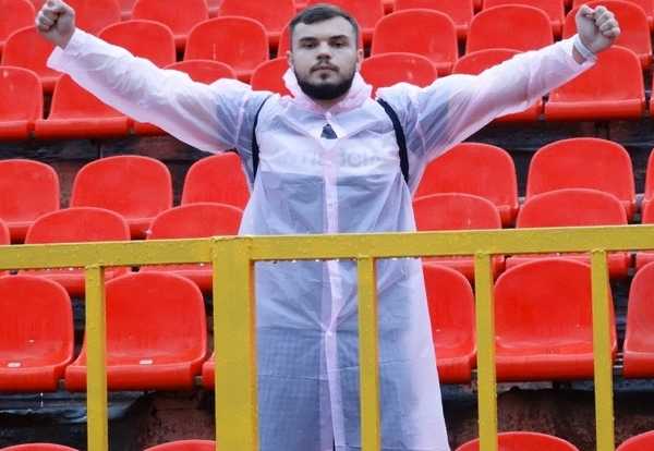 Единственный брянский фанат поддерживал футболистов «Динамо»