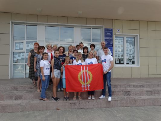 Акция «Эстафета флага» прошла в Климовском районе Брянщины