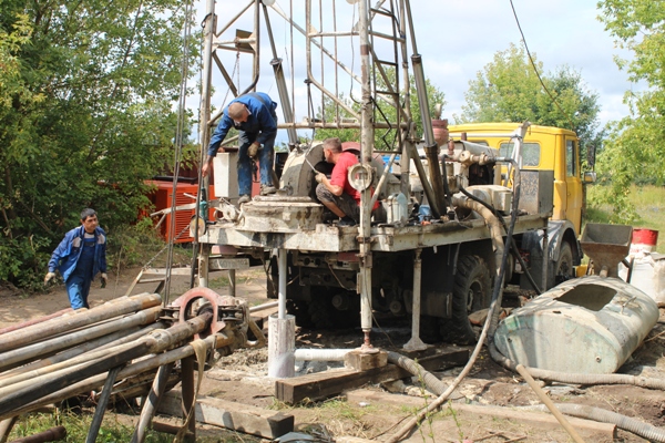 В Стародубском районе Брянской области строится новое водозаборное сооружение