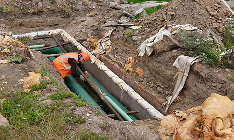 В Брянской области ведутся масштабные работы по замене коммунальных сетей