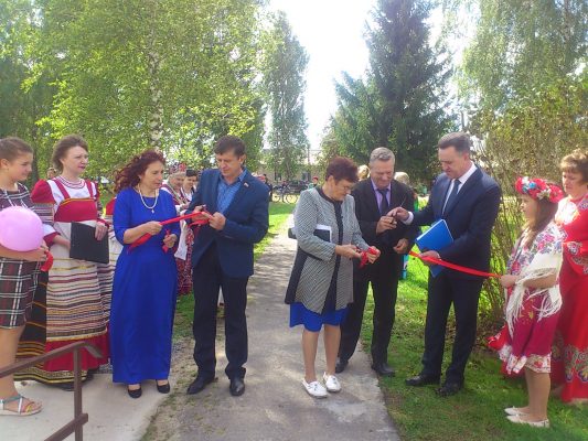 В селе Вороново Рогнединского района отремонтировали Дом культуры