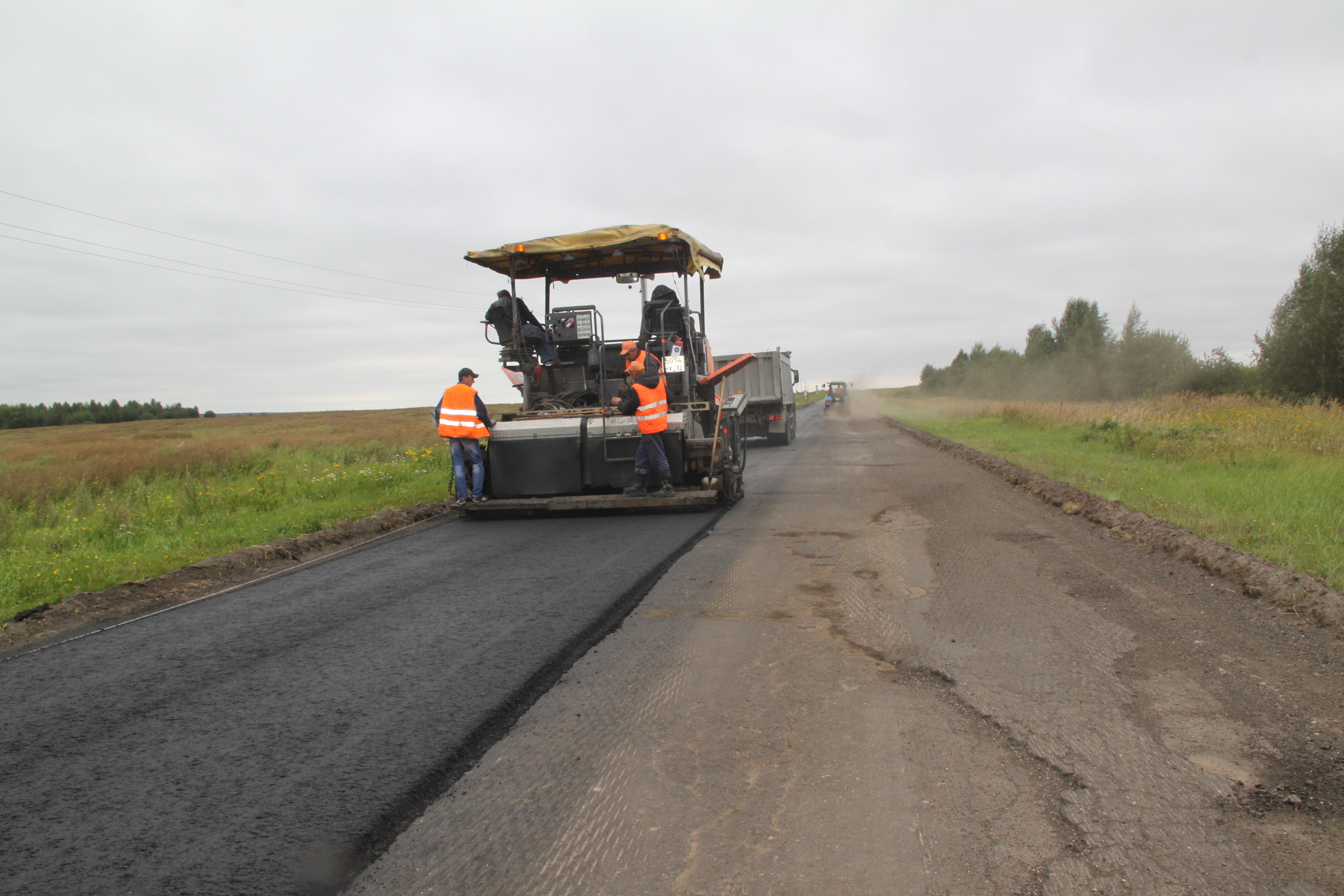 На Брянщине полным ходом идет реконструкция автомобильных дорог