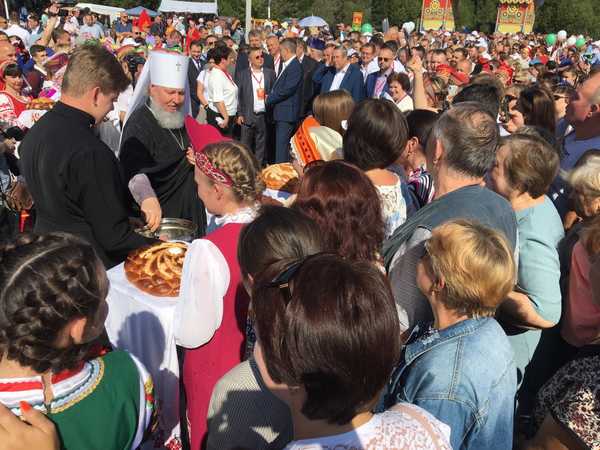 Традиционный обряд совершил митрополит