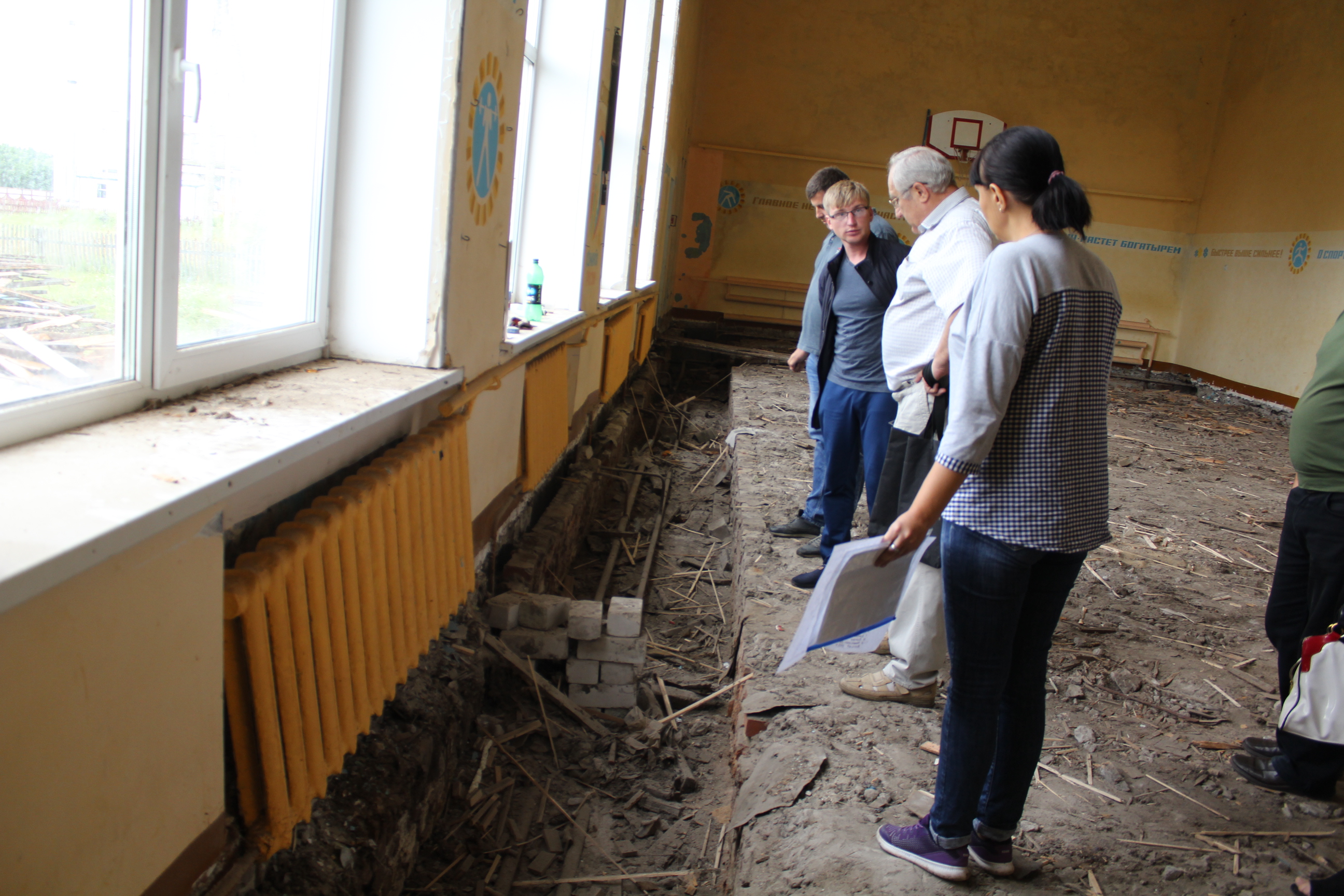 К новому учебному году — современный спортзал