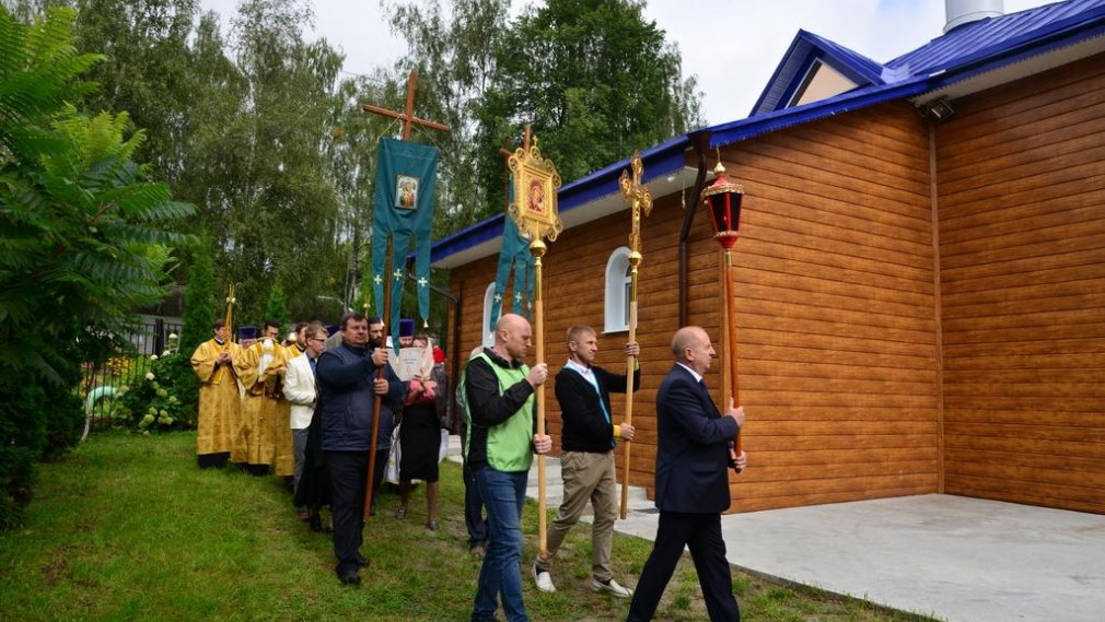 Освещение храма состоялось в брянском  поселке Мичуринский