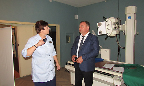 Замгубернатора Брянской области Владимир Оборотов ознакомился с работой Навлинской районной больницы