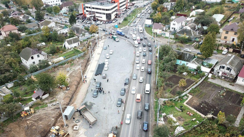 В Брянске началось расширение Городищенской горки