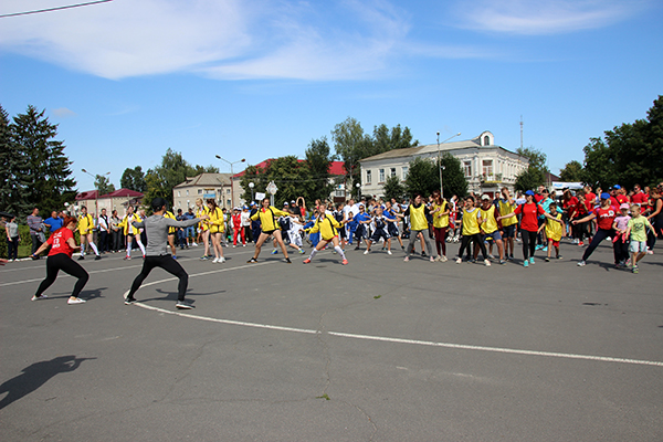 В Почепе Брянской области прошел День физкультурника