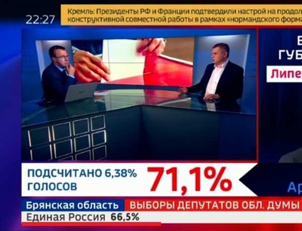 «Единая Россия» получила большинство мест одномандатников  в  Брянской облдуме