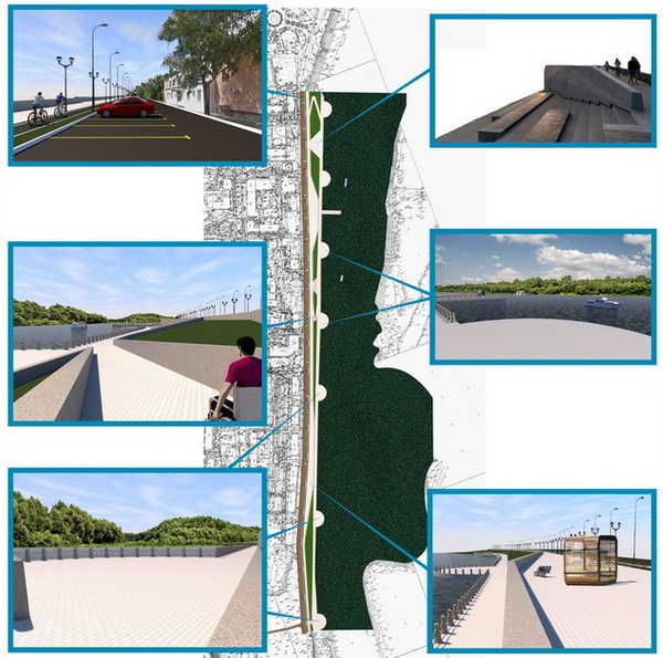 Брянцам представили проект благоустройства Набережной