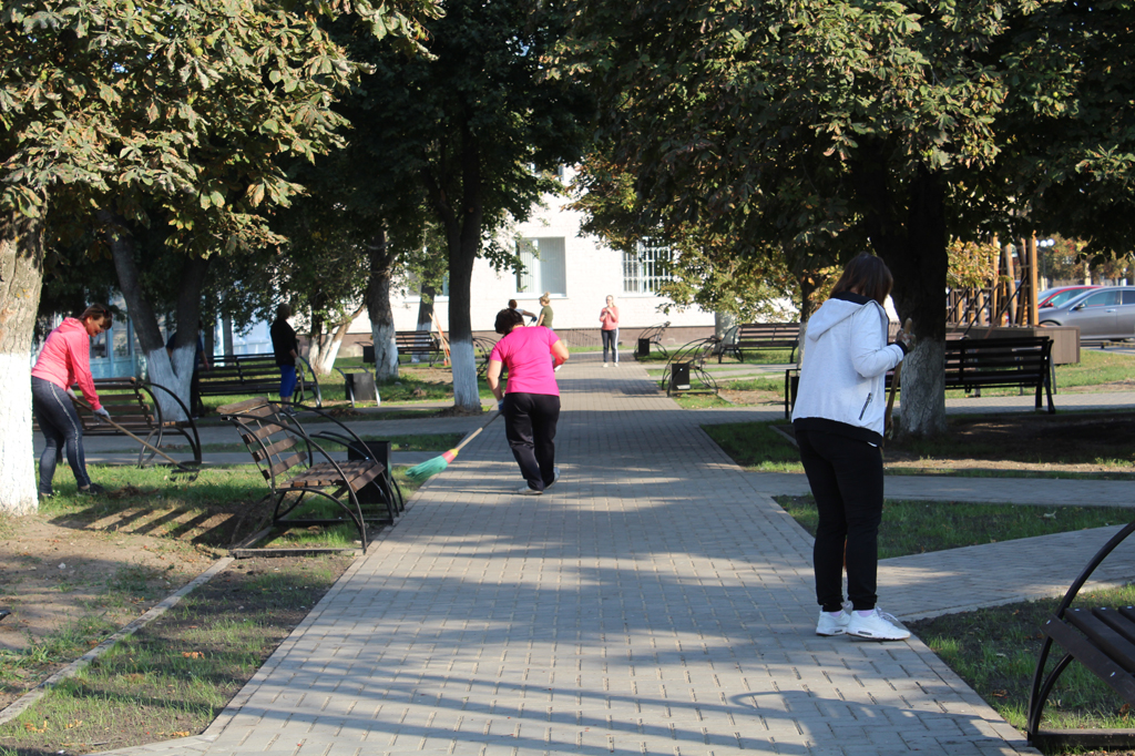 Субботник в Карачевском районе