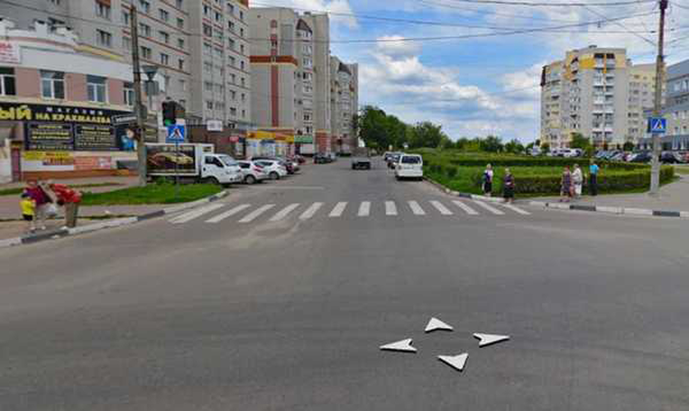 В Брянске приступили к строительству новой дороги на улице Советской