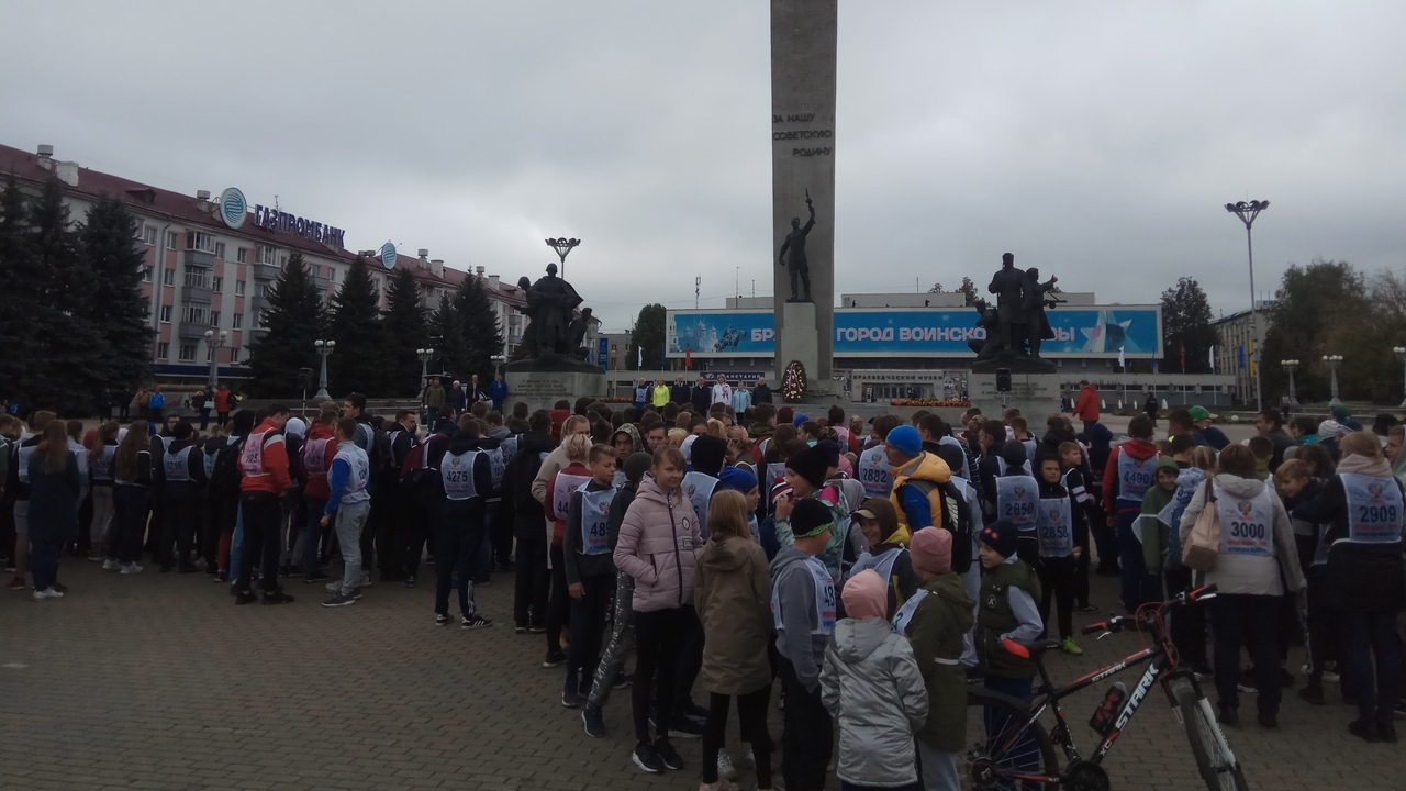 В Брянске проходит «Кросс наций»