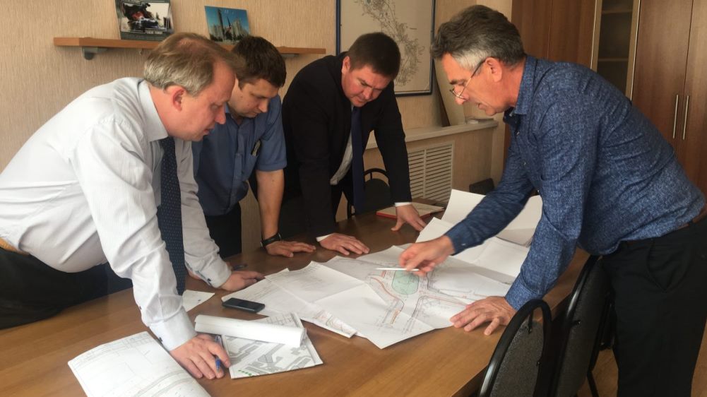 На улице Советской в Брянске началось строительство новой дороги