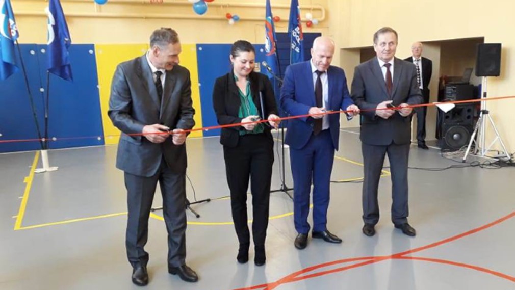 В рамках нацпроекта «Детский спорт» в брянской Суземке отремонтировали школьный спортзал