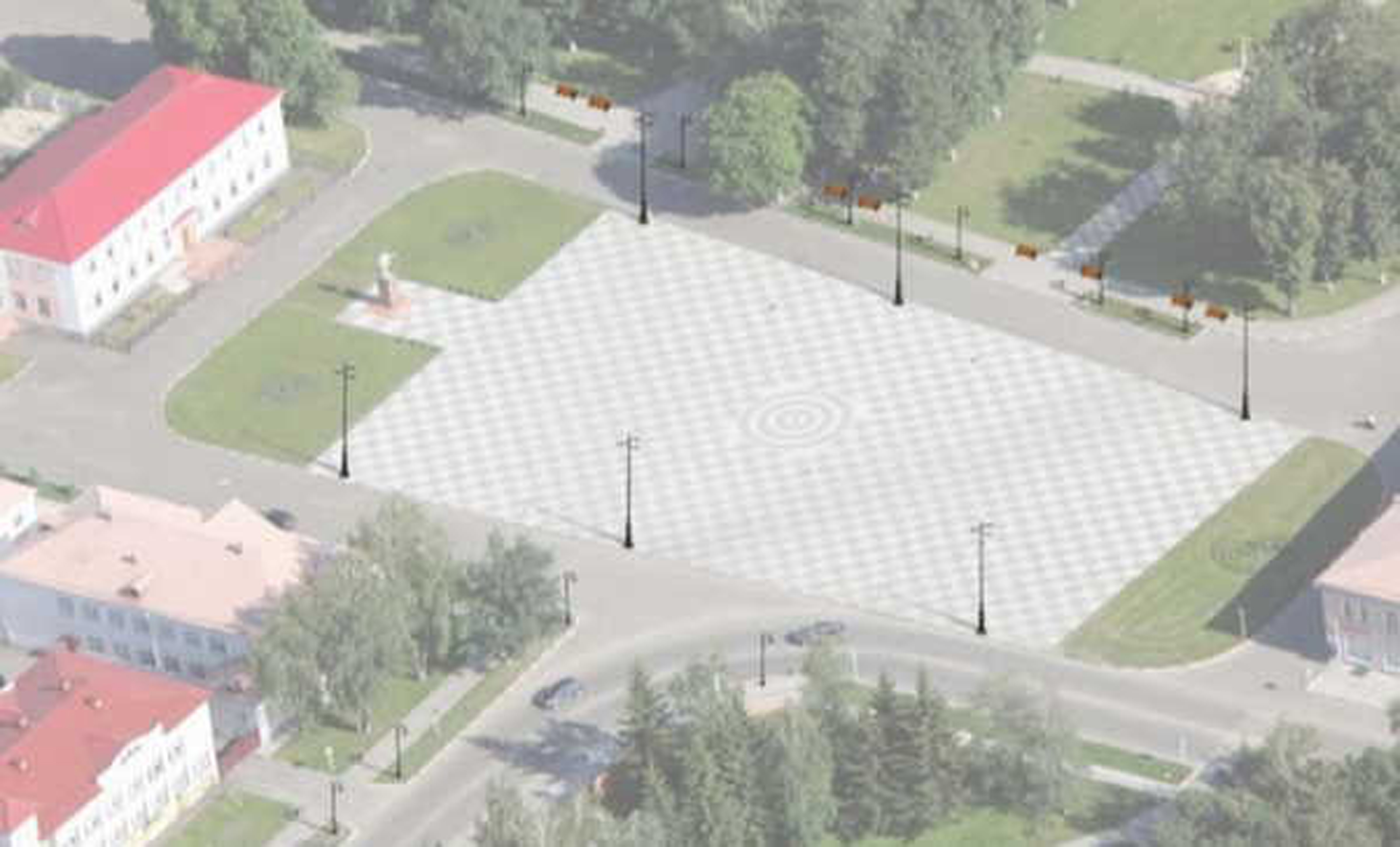 В центре Стародуба установят чугунные фонари в винтажном стиле