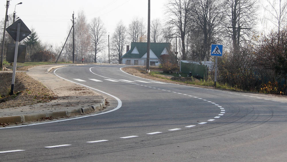 В Брянской области заканчивается сезон дорожных работ