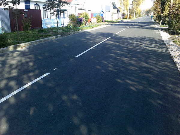 В  Карачеве завершен капитальный ремонт дороги на улице Халтурина