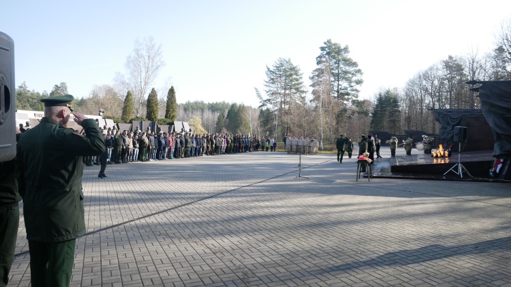 На Брянской «Партизанской поляне» прошел День призывника