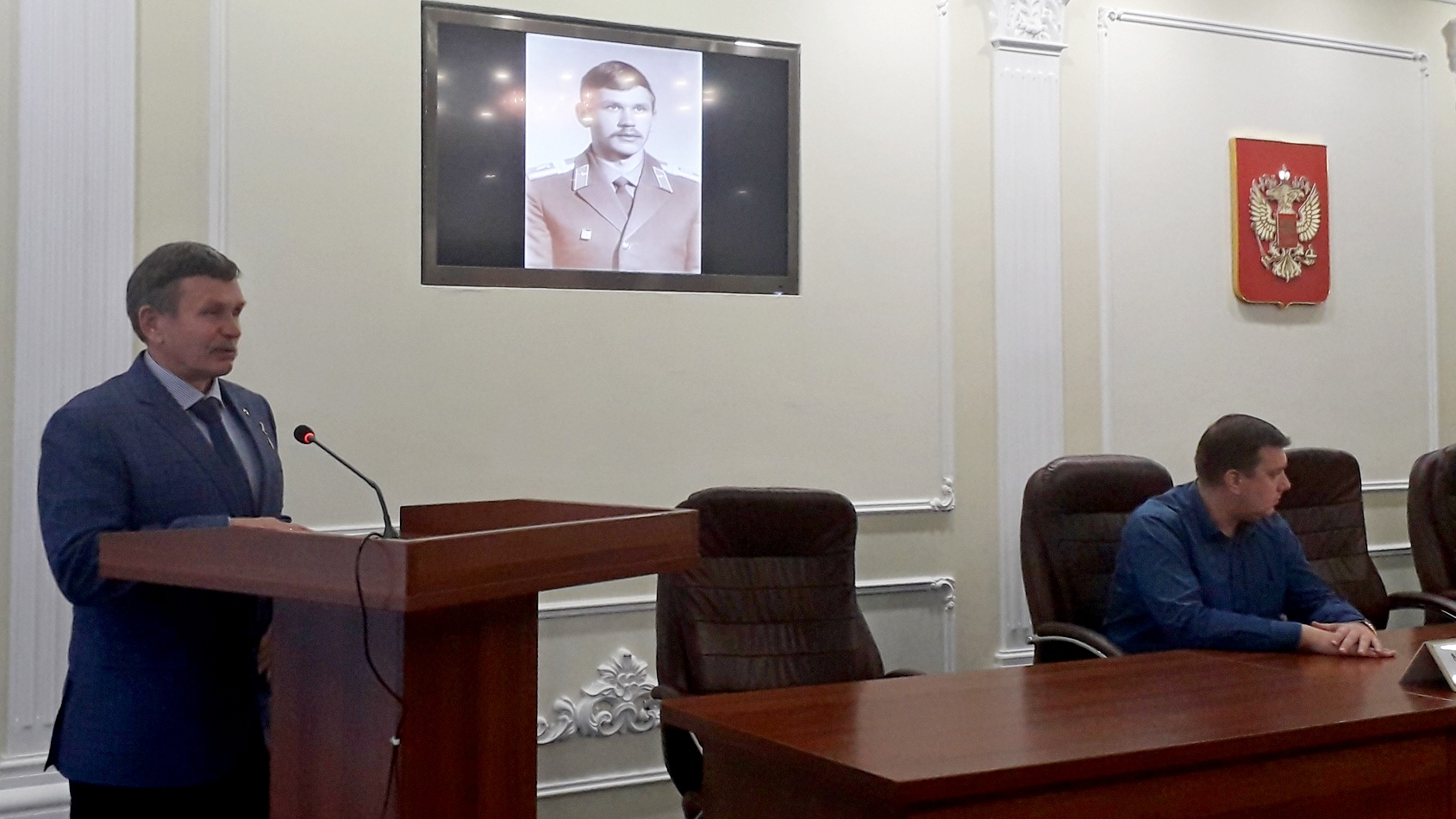 В Брянске прошли встречи с Героем России Вячеславом Бочаровым