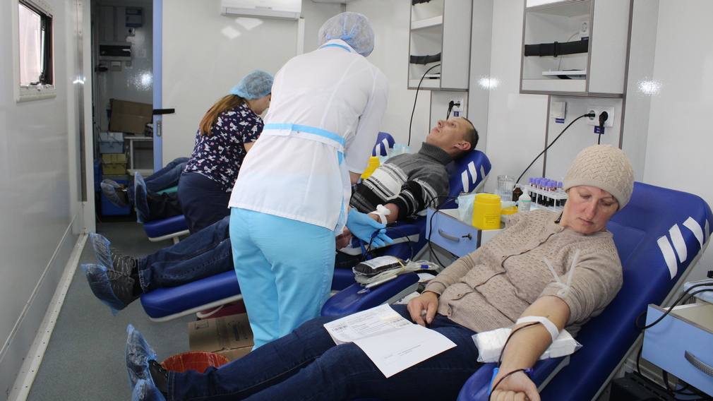 В брянском Стародубе прошла донорская акция