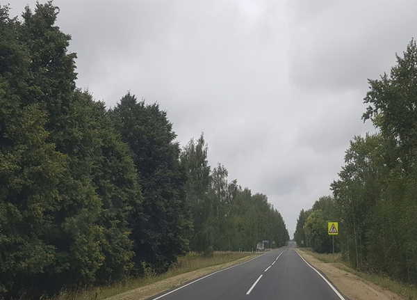 Завершился ремонт автодороги Погар-Стародуб