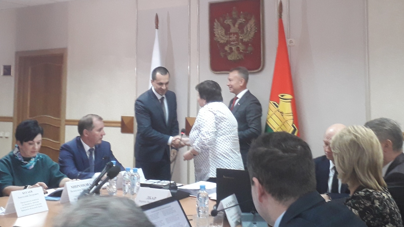 Депутаты брянского горсовета получили удостоверения