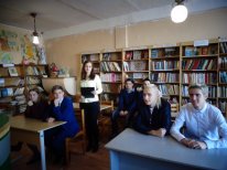 В карачевской районной библиотеке им. Баранских прошел урок «Мятежный гений вдохновенья»