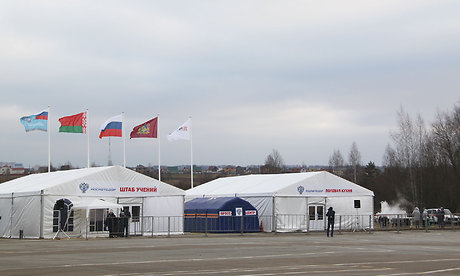  На Брянщине  прошли совместные российско-белорусские учения